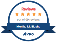 Monica M. Blacha, Avvo Reviews, 5 Stars out of 69 Reviews